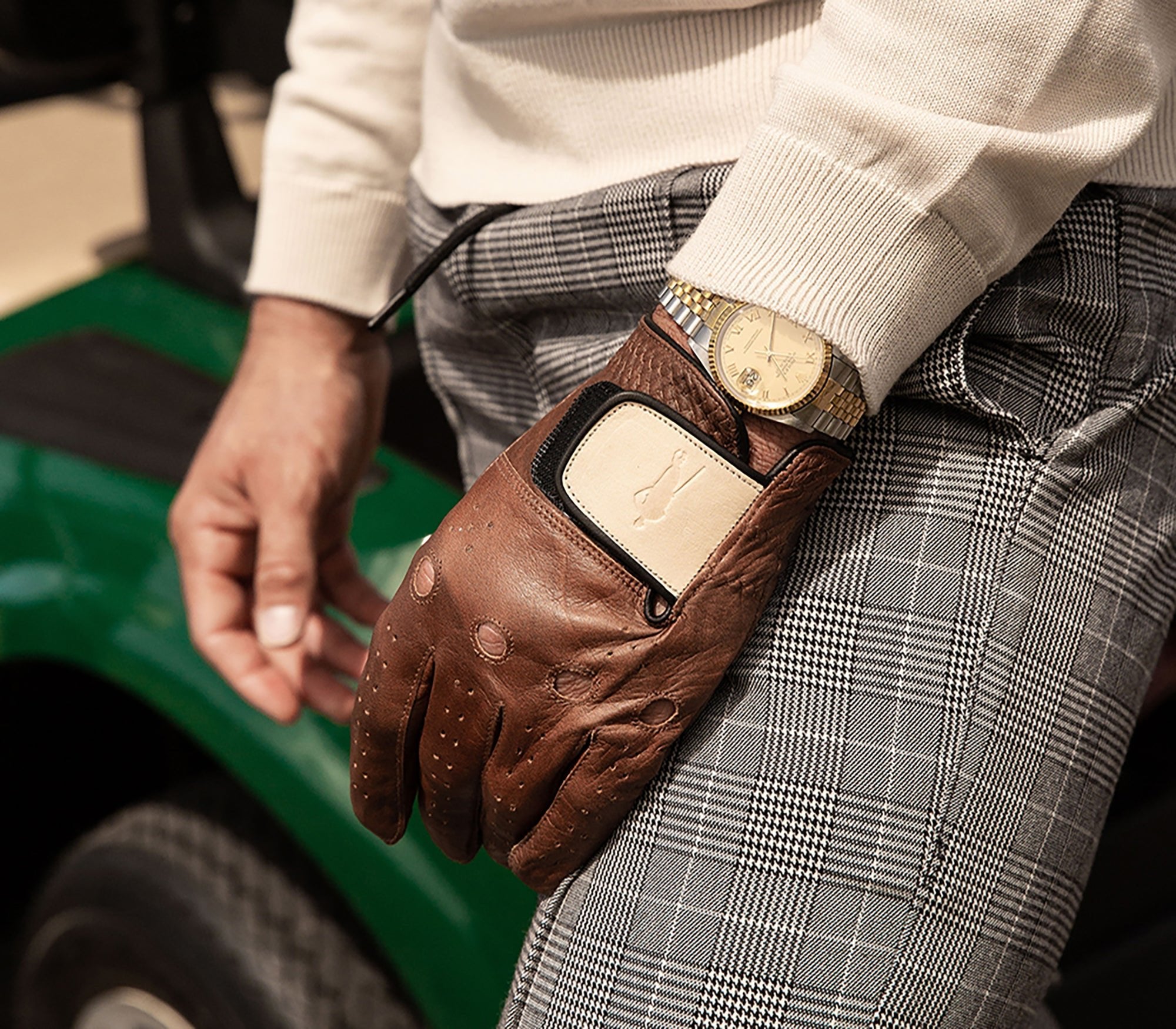 Premium Cabretta Leather Golf Gloves Modest Vintage Player MODEST