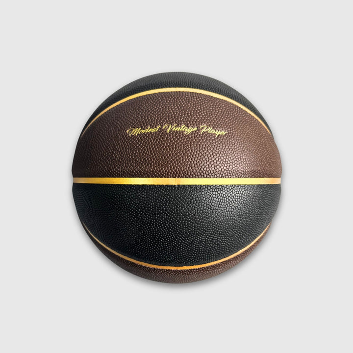 Brown / Black Leather Basketball - MODEST VINTAGE PLAYER LTD