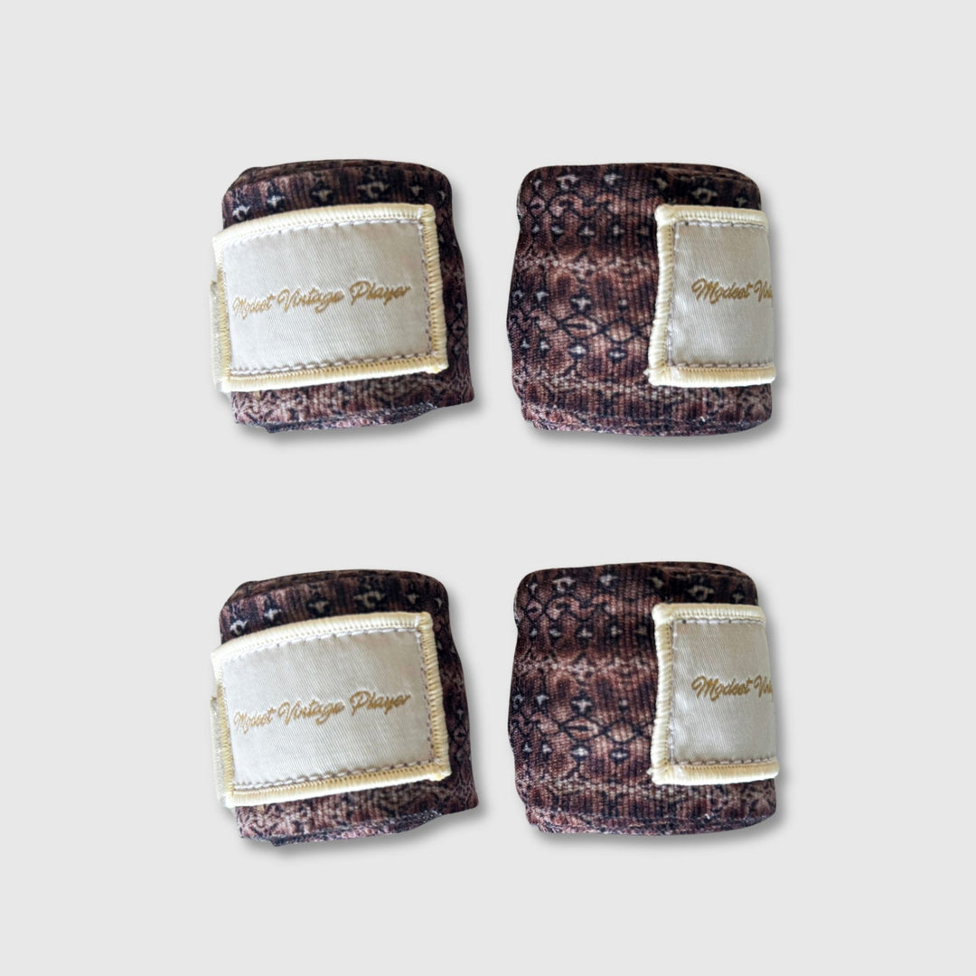 PRO Snake Skin Print Boxing Hand Wraps (2 Pack) - MODEST VINTAGE PLAYER LTD