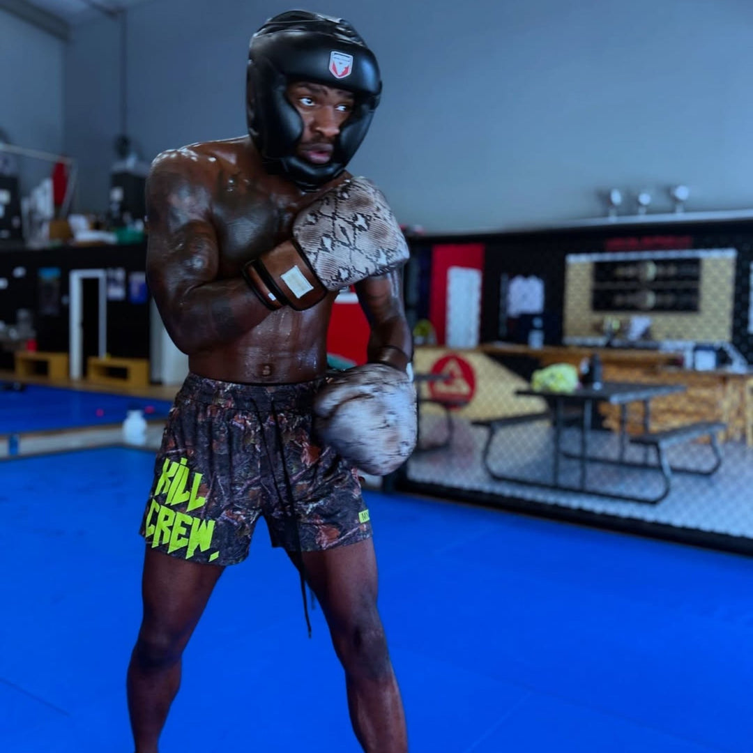 PRO Snake Skin Print Leather Boxing Gloves (Strap Up) Limited Edition - MODEST VINTAGE PLAYER LTD