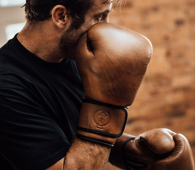 Leather Boxing & MMA Gloves - MODEST VINTAGE PLAYER LTD
