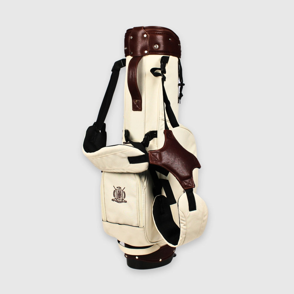 Cream Canvas / Leather Golf Bag - Stand, one of the choices in The Clubhouse Set