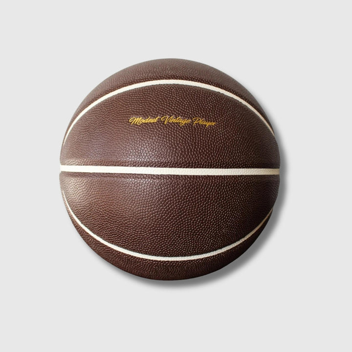 Dark Brown Leather Basketball, one of the choices in The Leather Ball Pair