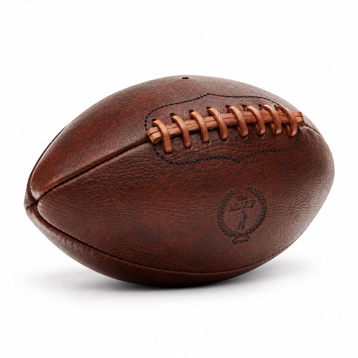RETRO Heritage Brown Leather Football