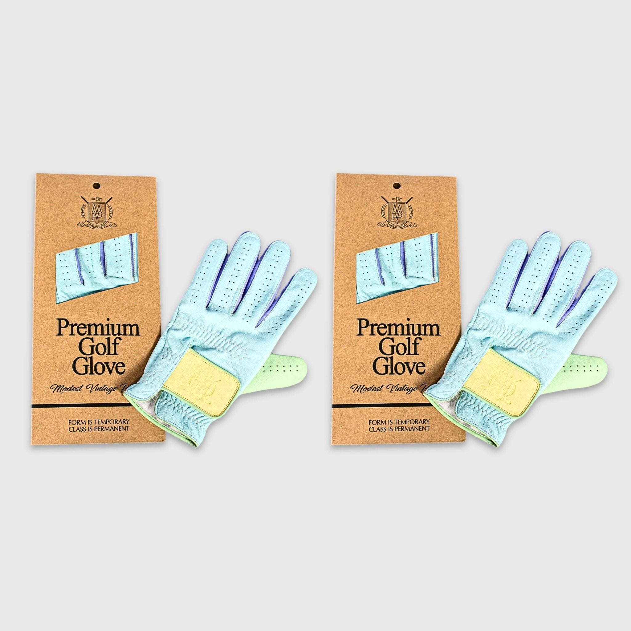 Pastel Cabretta leather Golf Gloves | MVP – MODEST VINTAGE PLAYER LTD
