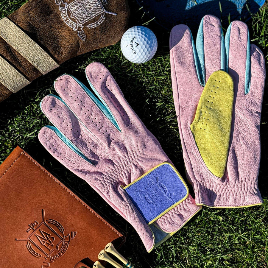 Pastel Cabretta leather Golf Gloves | MVP – MODEST VINTAGE PLAYER LTD