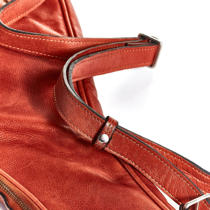 RETRO Heritage Leather Tennis Bag - MODEST VINTAGE PLAYER LTD