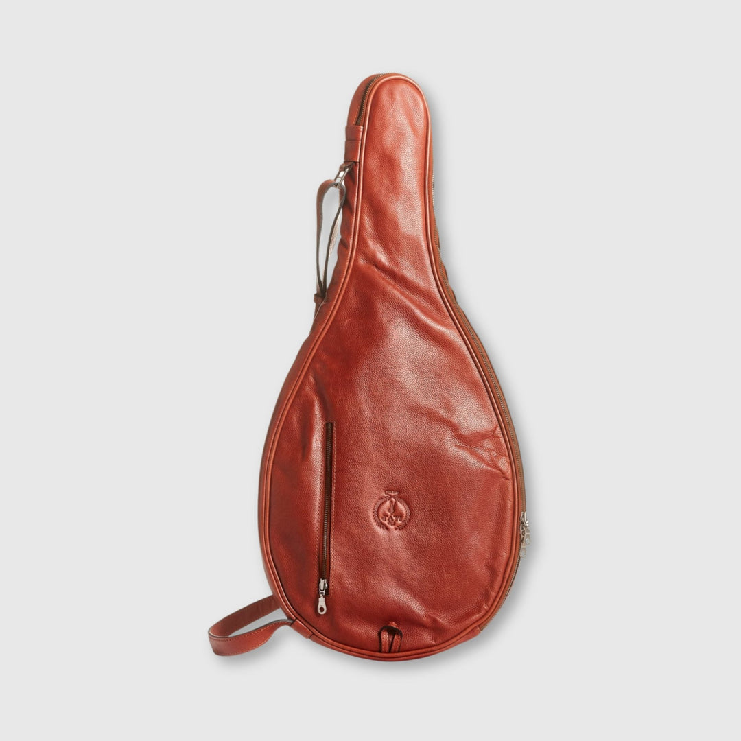 RETRO Heritage Leather Tennis Bag - MODEST VINTAGE PLAYER LTD