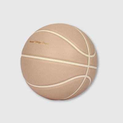 Beige Leather Basketball / White Lining - MODEST VINTAGE PLAYER LTD