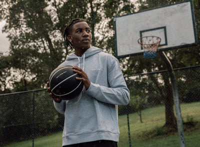 Black Leather Basketball - MODEST VINTAGE PLAYER LTD