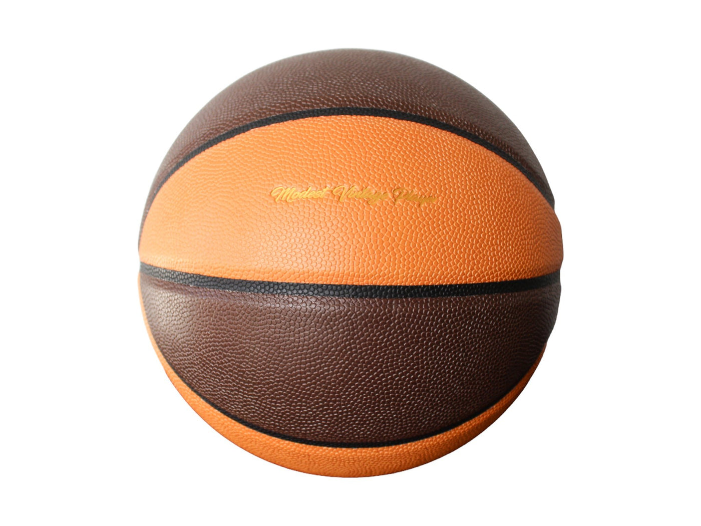 Brown / Orange Leather Basketball - MODEST VINTAGE PLAYER LTD