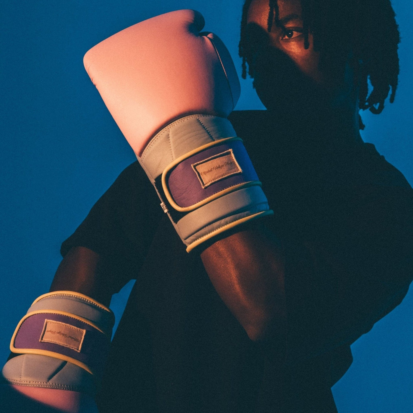 Bohemian Mandala Pastel Print Pattern Boxing Gloves