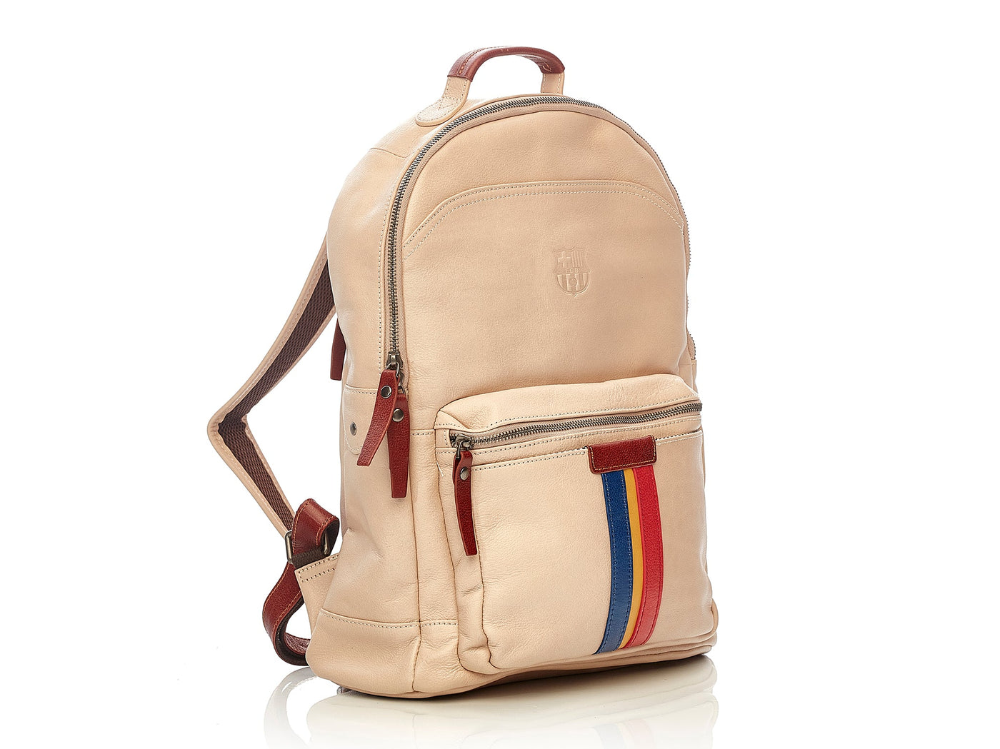 FC Barcelona Leather Backpack - MODEST VINTAGE PLAYER LTD