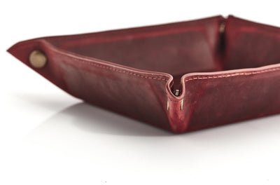 Leather Valet Tray - MODEST VINTAGE PLAYER LTD