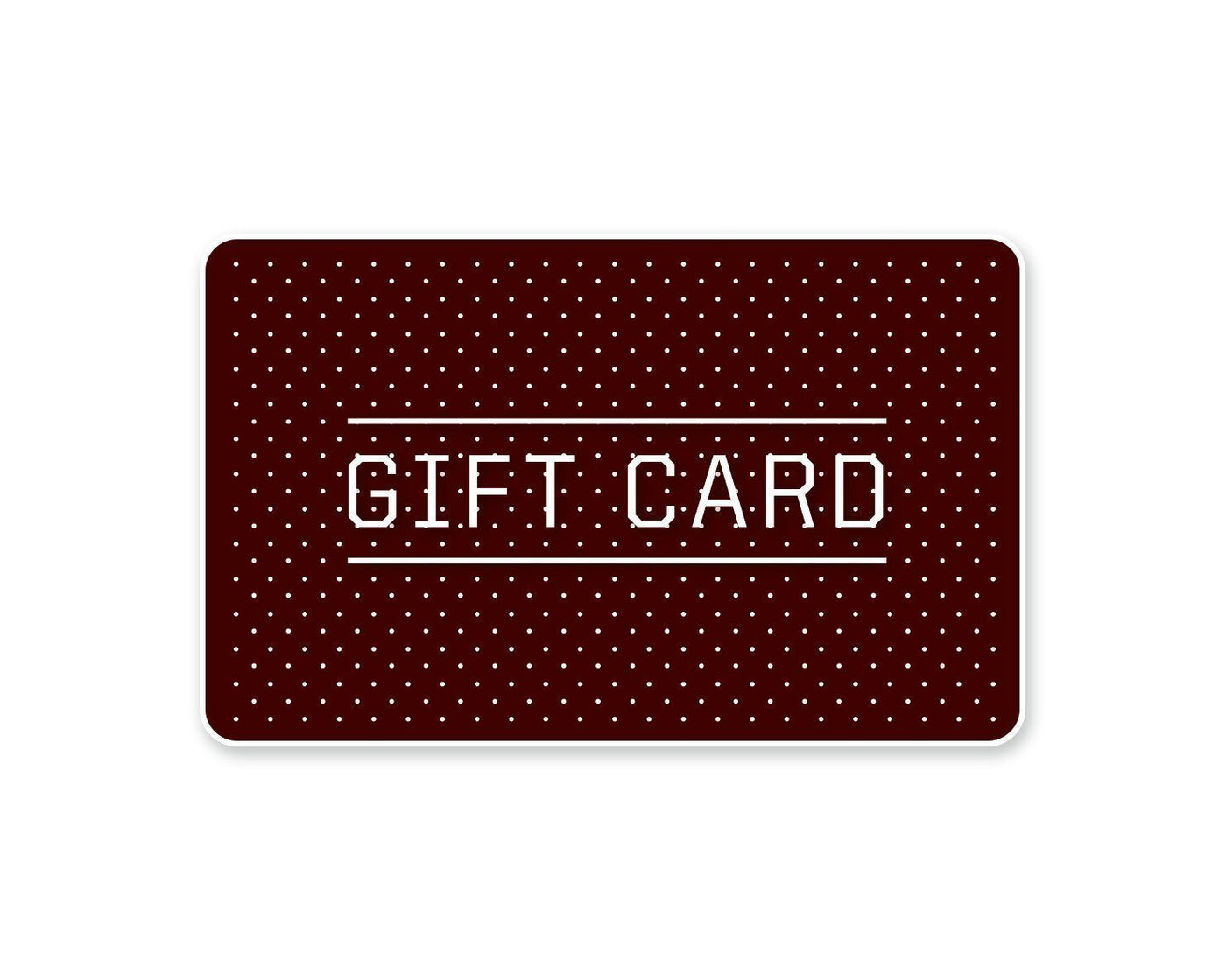 MVP Gift Card - MODEST VINTAGE PLAYER LTD