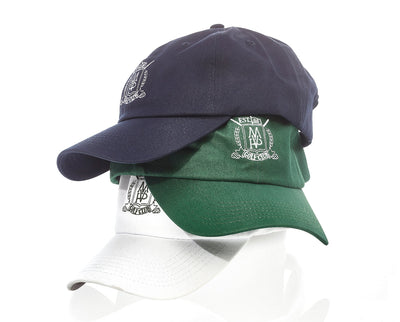 MVP Golf Club Dad Cap - White - MODEST VINTAGE PLAYER LTD