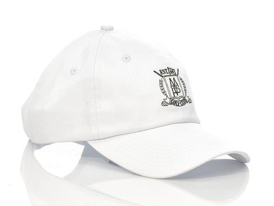 MVP Golf Club Dad Cap - White - MODEST VINTAGE PLAYER LTD