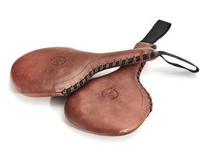 PRO Heritage Brown Leather Punch Paddle Set