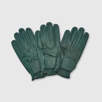 PRO Cabretta Leather Golf Gloves (3 Pack) - Forest Green - MODEST VINTAGE PLAYER LTD