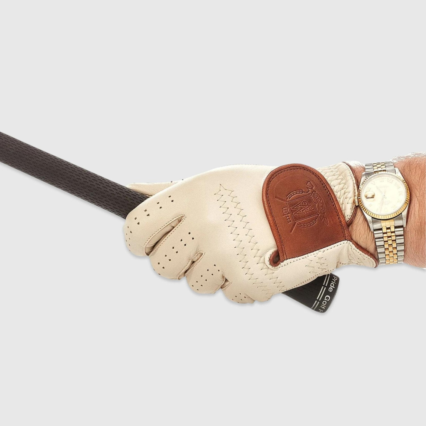 PRO Cream Cabretta Leather Golf Gloves (2 Pack) - MODEST VINTAGE PLAYER LTD