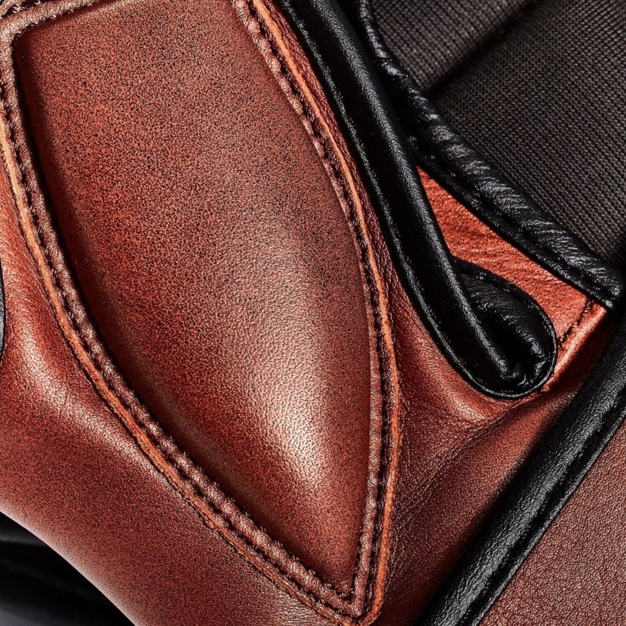 PRO HERITAGE BROWN LEATHER パンチング ミット Designer Brown Leather MMA Grappling Gloves handmade Vintage