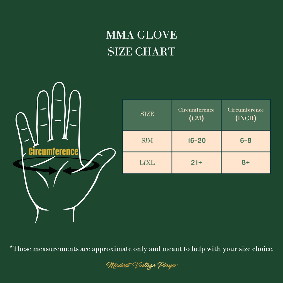 PRO Heritage Brown Leather MMA Gloves - MODEST VINTAGE PLAYER LTD