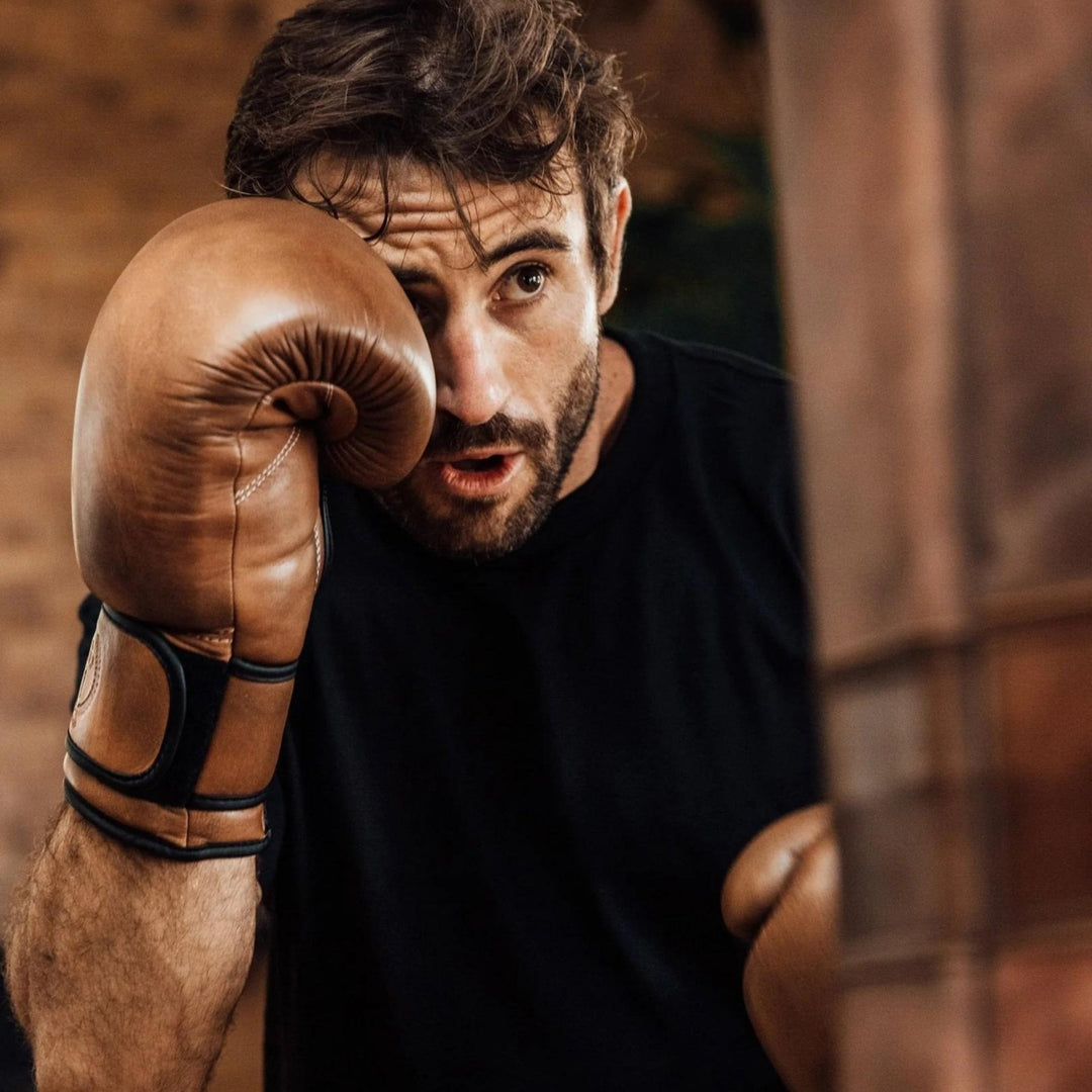 PRO Heritage Brown Uppercut Bag Leather Boxing Package (Strap Up) - MODEST VINTAGE PLAYER LTD