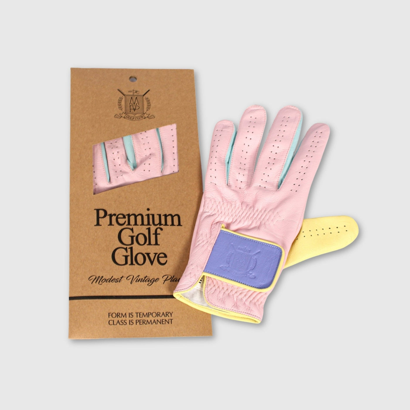 Pastel Cabretta leather Golf Gloves | MVP – MODEST VINTAGE PLAYER LTD