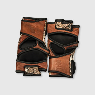 PRO Snake Skin Leather MMA Gloves (Limited Edition) - MODEST VINTAGE PLAYER LTD