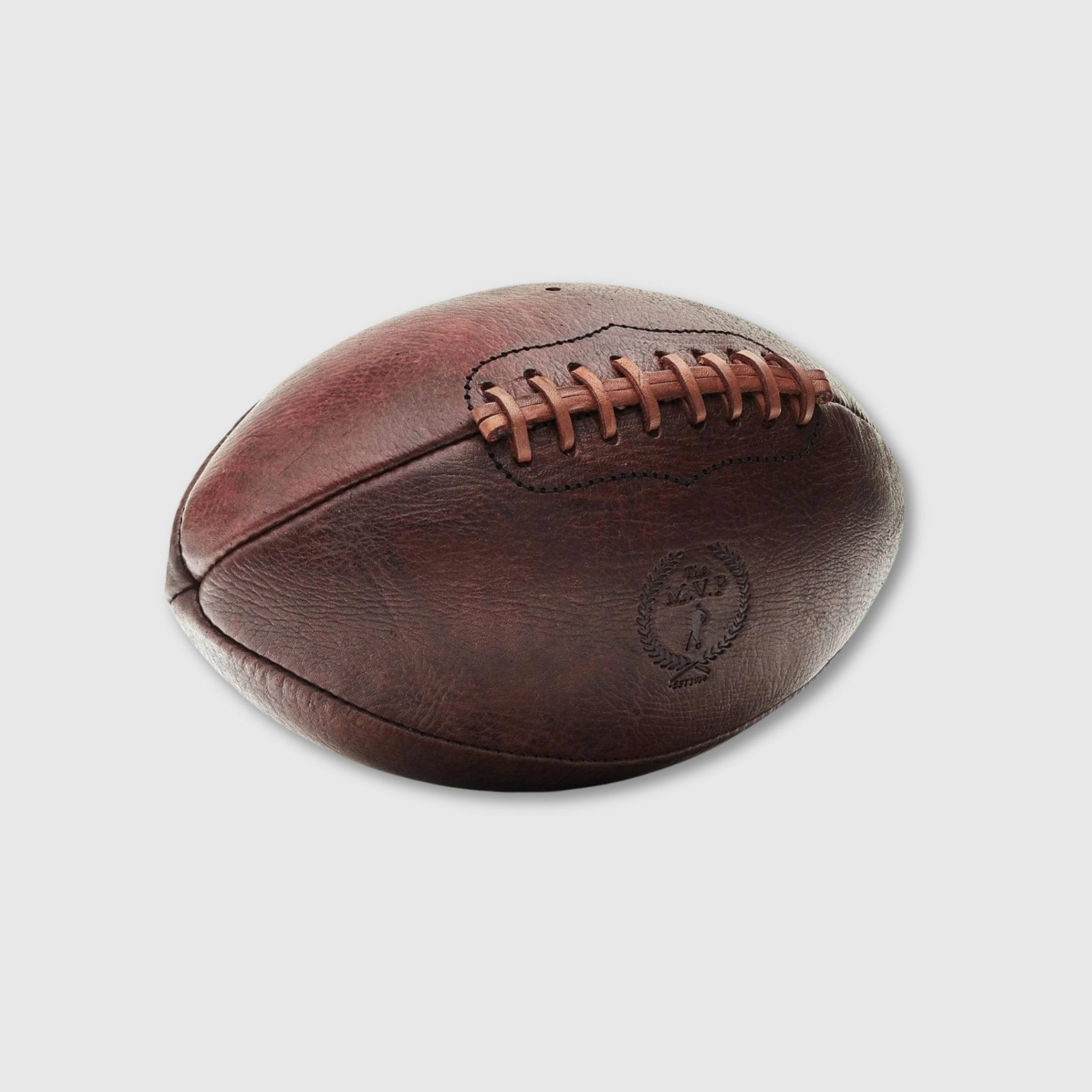 Leather American Football - Designer Brown - Vintage Style