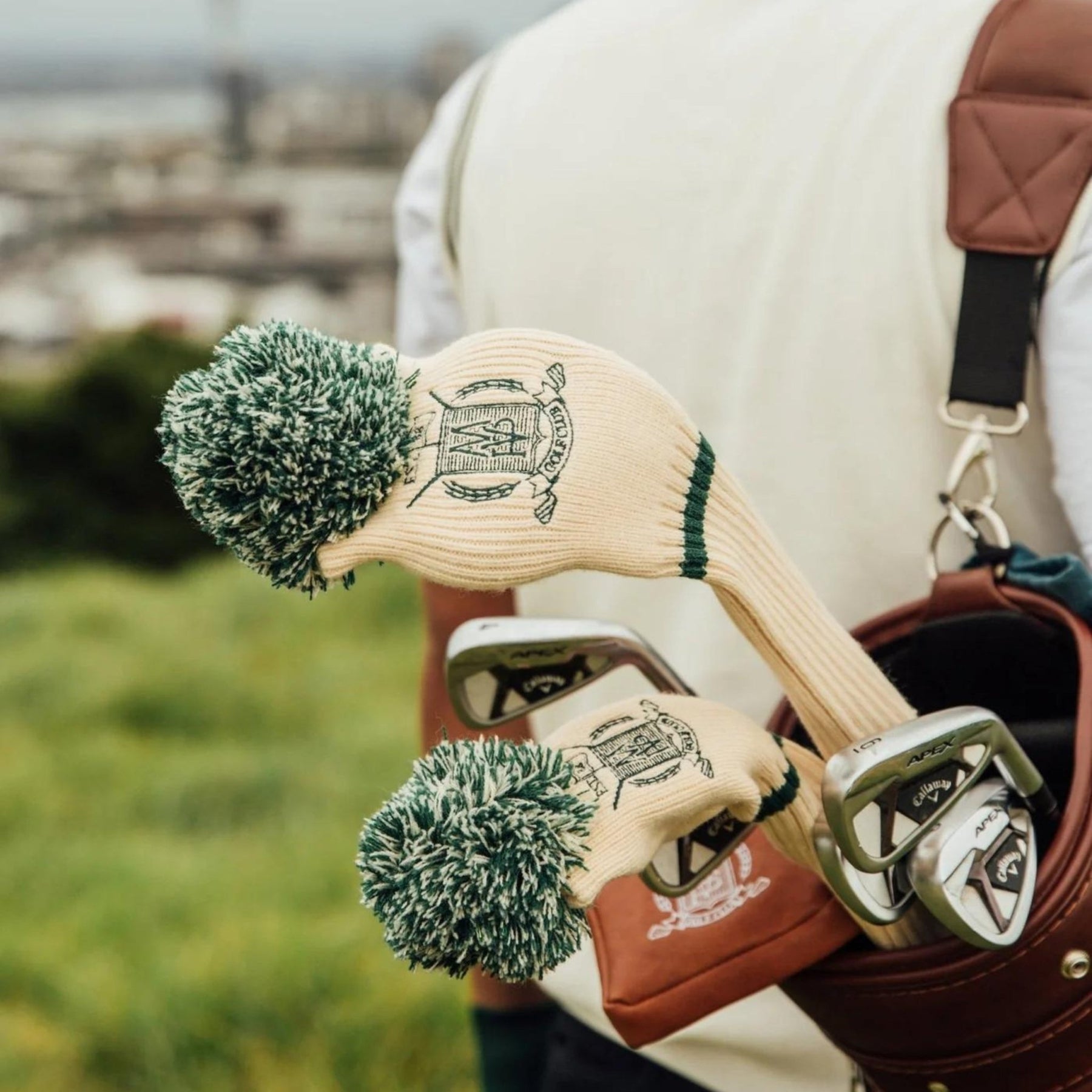 Wool Knit Golf Covers Set - MODEST VINTAGE PLAYER LTD