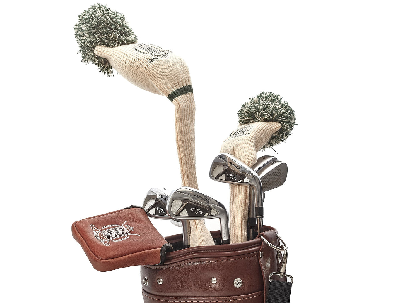 Wool Knit Golf Covers Set - Premium - MODEST VINTAGE PLAYER LTD